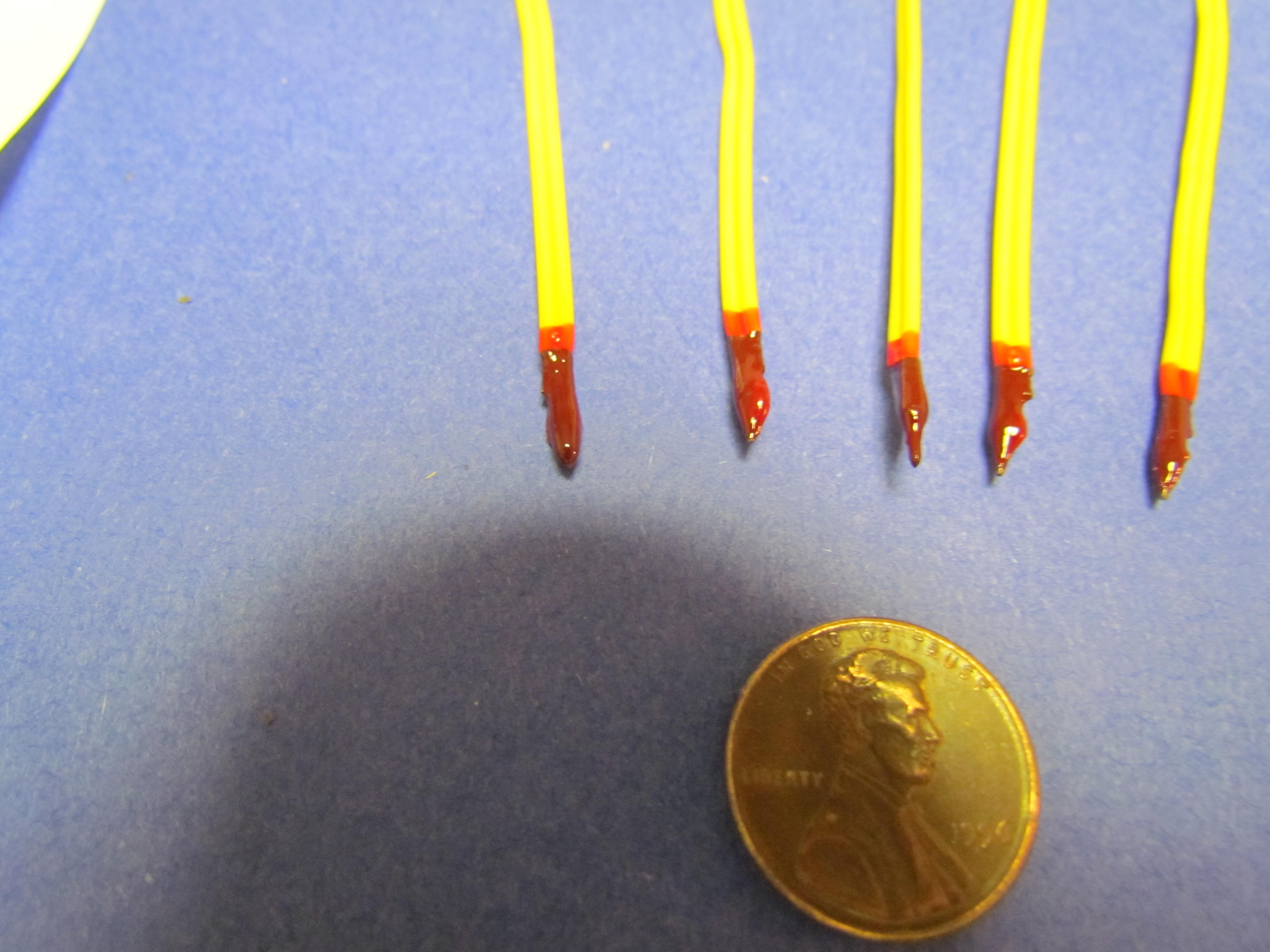 When I make ematches with the MFKIT the grayish colored pyrogen is